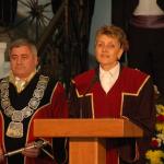 2010 Angela Merkel has been granted a doctor honoris causa title by Ruse University "Angel Kanchev"